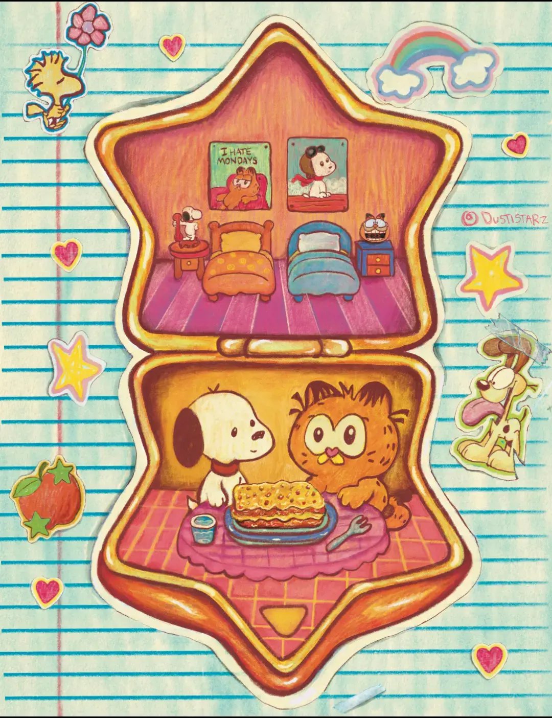 SNOOP AND GARF PRINT