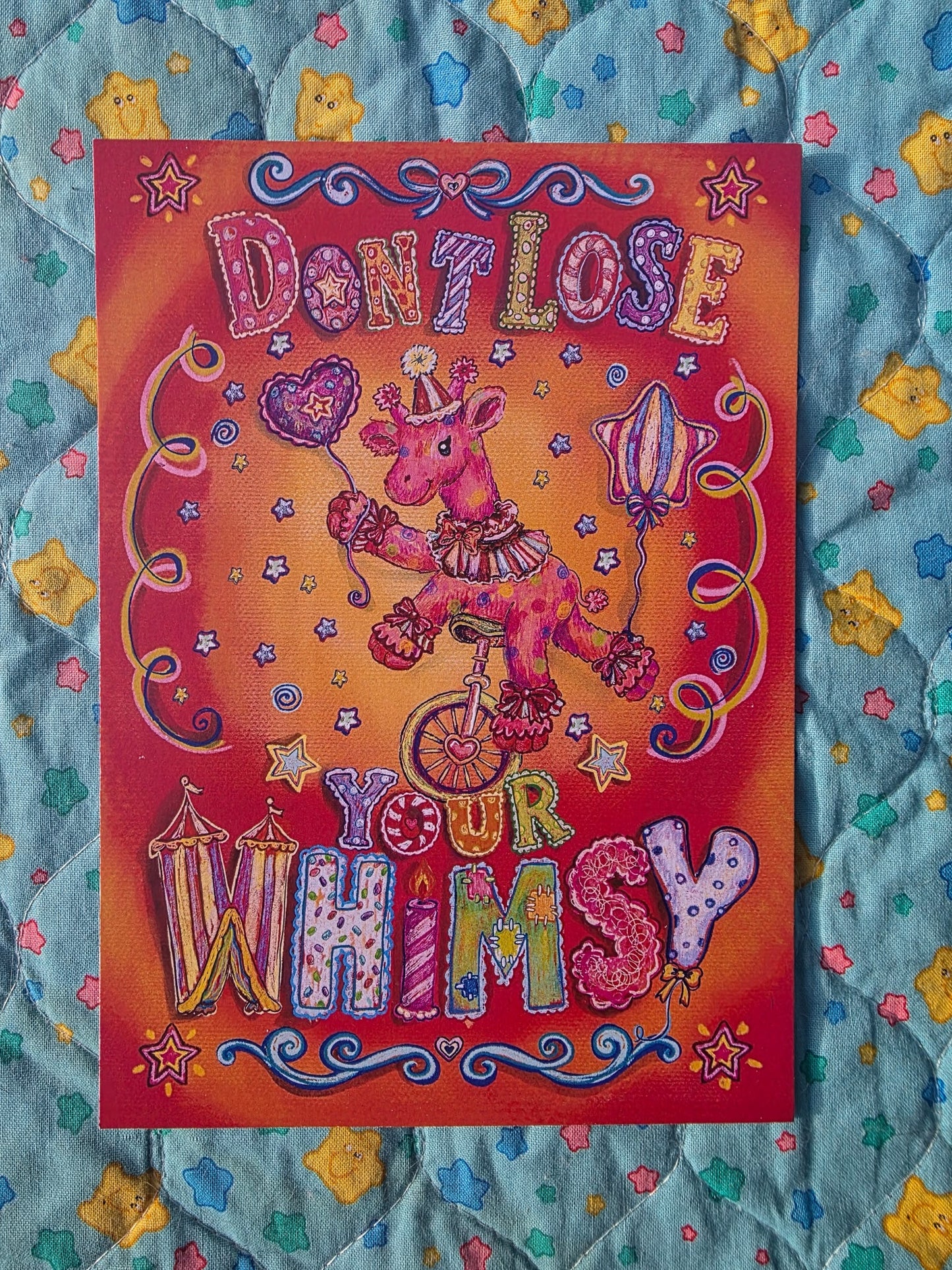 Circus animal cookie LARGE PRINT