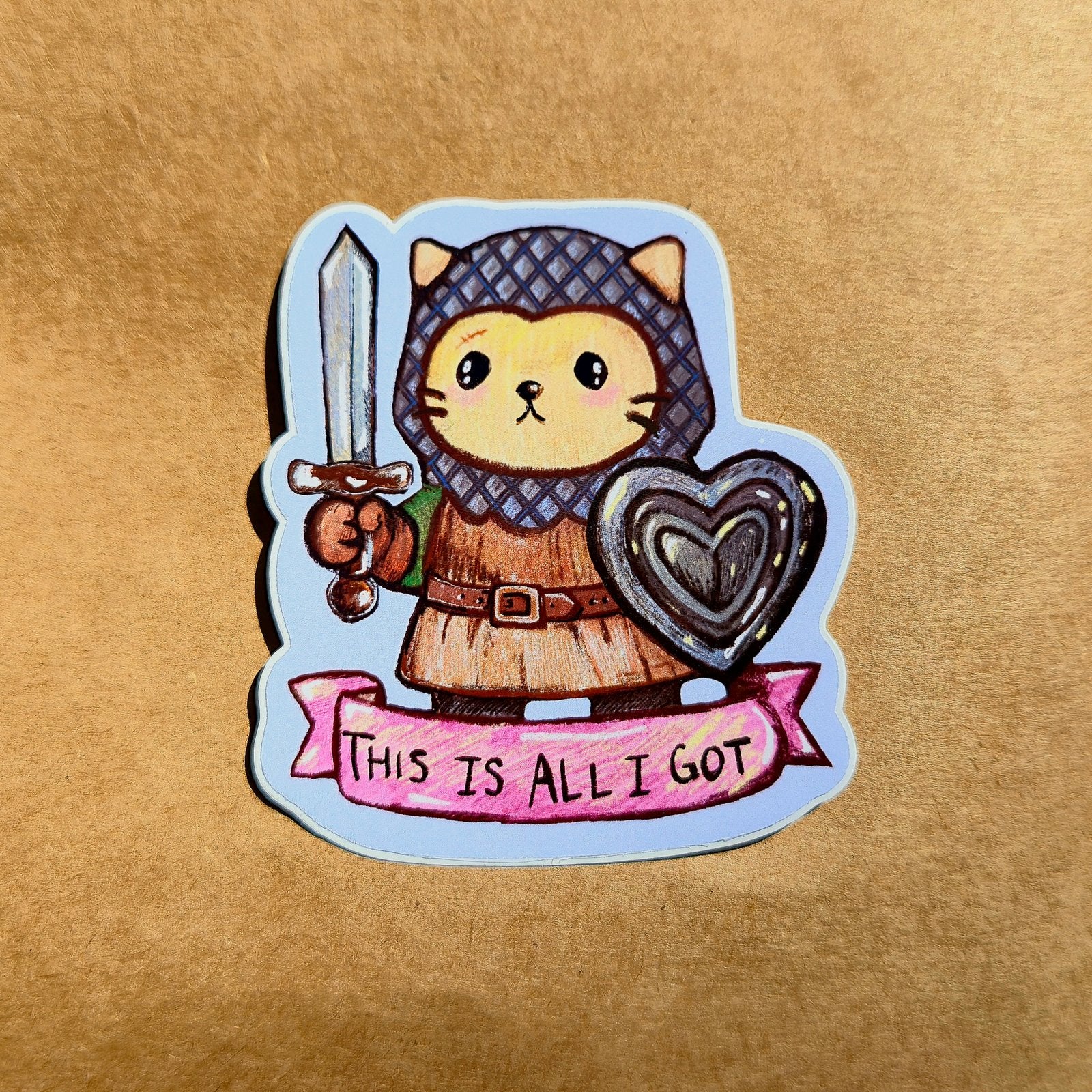 MEDIEVAL whimsy Kitty Sticker Bundle 