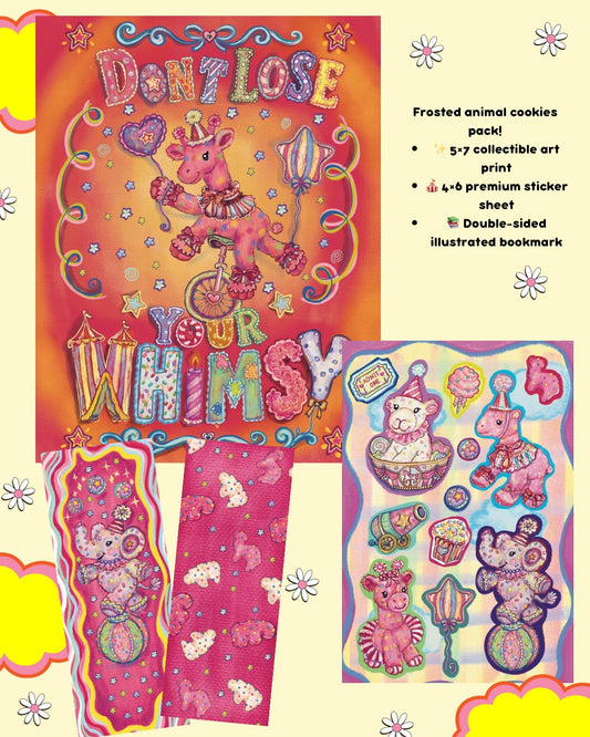Frosted Animal Cookies Pack!