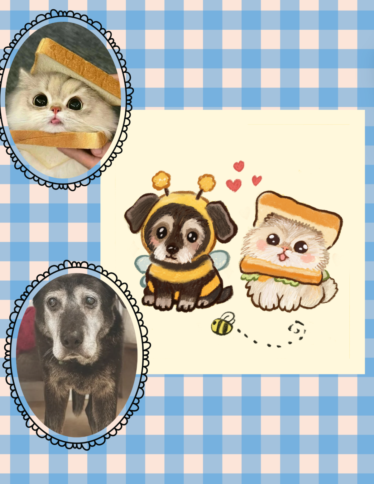 PREORDER HALLOWEEN  Pet portraits!