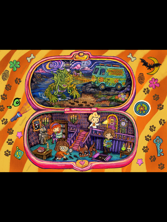 Scooby Doo spooky pollypocket