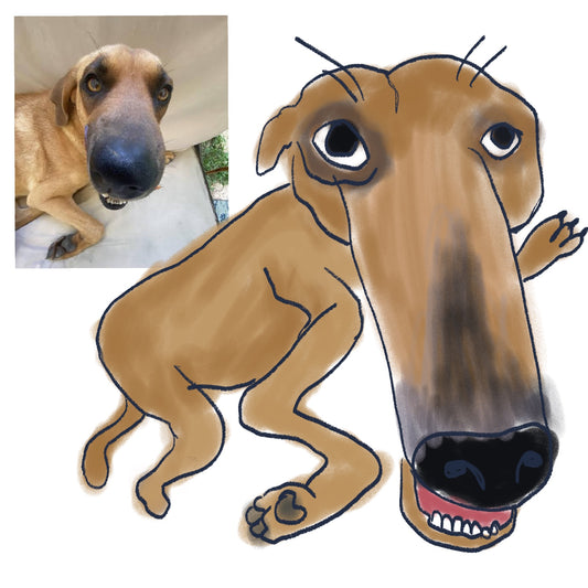 Sleezy pet portraits